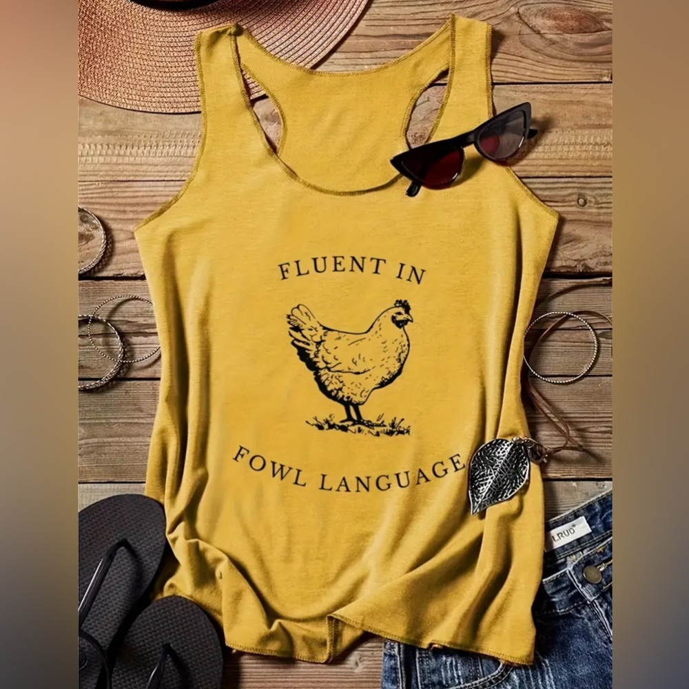 New in package yellow chicken tank